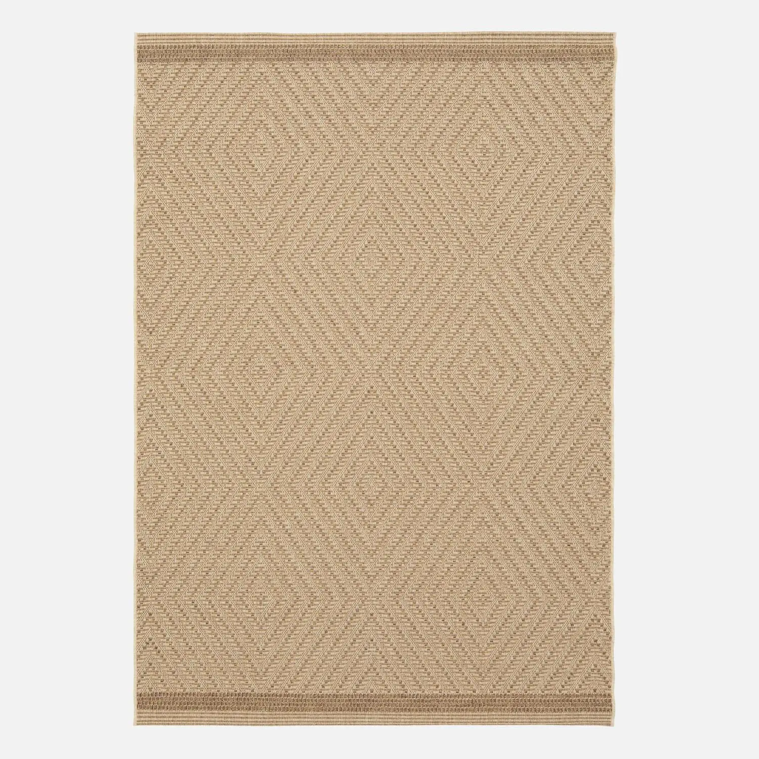 Tapis Douglas, effet jute naturel